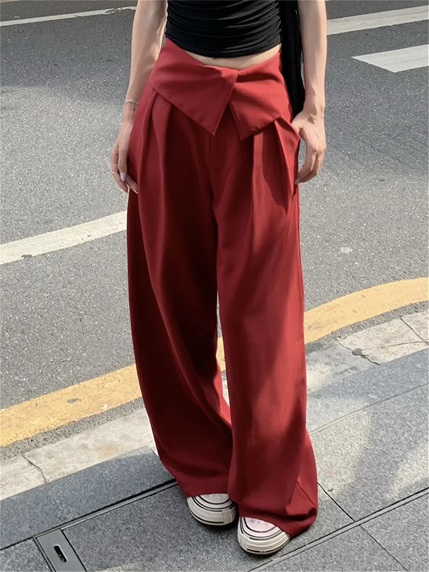 

Alien Kitty 2023 Casual Dance Slim Pants Women Mujer New Vintage Office Lady High Waist Loose Autumn Daily OL Trousers Sports