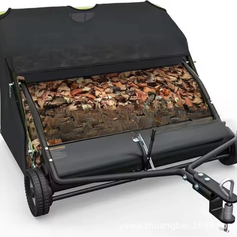 The 52-inch towed sweeper is rugged and reliable, and can quickly collect grass clippings with adjustable settings for ATV use