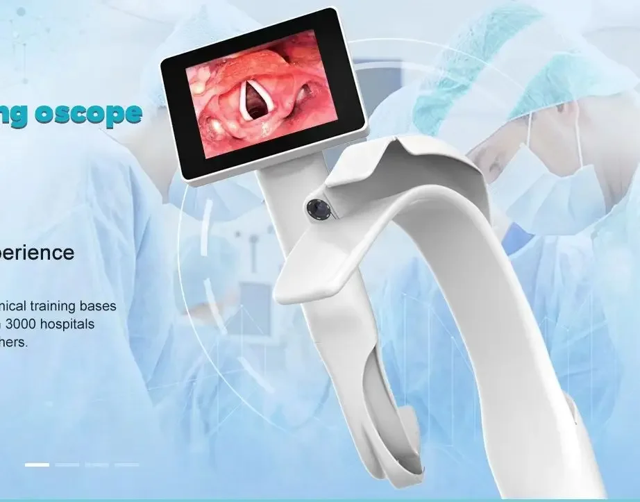 Disposable Laryngoscope Good Quality 70 Degree Video Miler Adult and Pediatric Laryngoscope