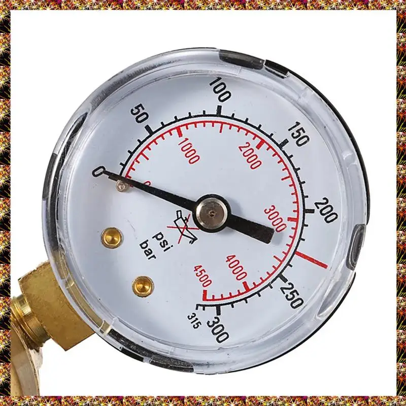BTCL منظم الضغط المخفض CO 2 لحام التوأم قياس زجاجة الغاز MIG TIG لحام تدفق متر صمام التحكم W21. 8 1/4 خيط