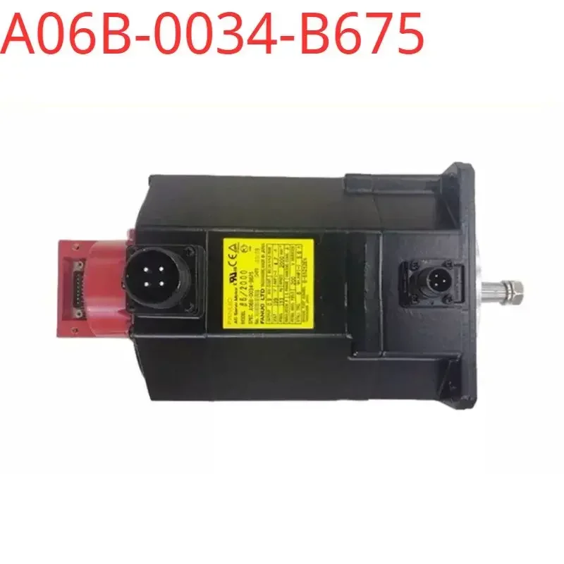 A06B-0034-B675  Second-hand tested ok    servo motorin good Condition