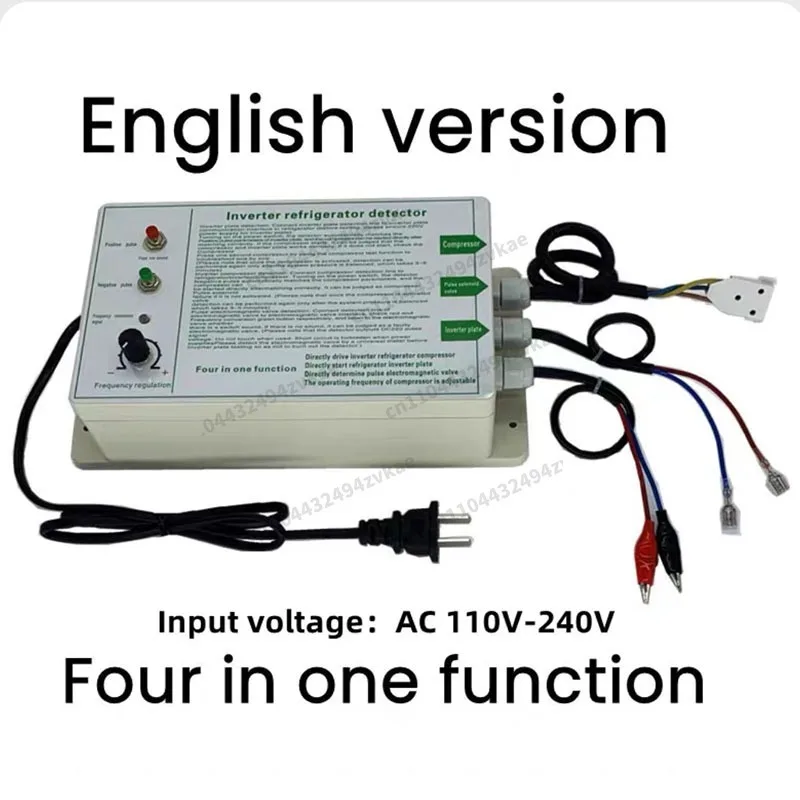 BB 110V-240V Refrigerator inverter board compressor solenoid valve fan damper electric valve tester fault tool English version