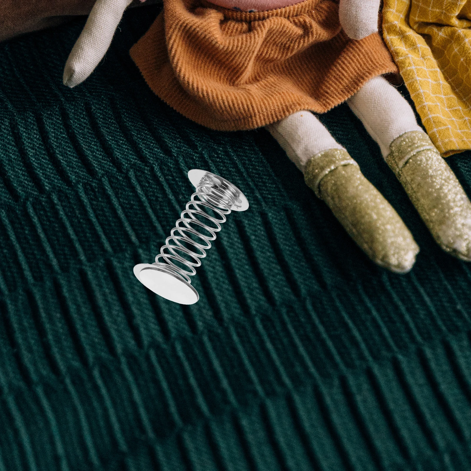 

Base Ornaments Small Springs Double Sided Adhesive DIY Crafts Accessories Wobble Replacement Dashboard Mount Spring Base For