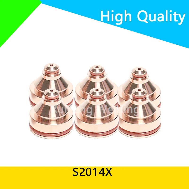 10Pcs High Quality Plasma Cutting Machine Consumable S2014X Nozzle 11.843.021.414 For Kjellberg Plasma Cutting Torch