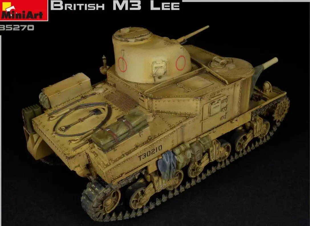 MINIART-britânico M3 Lee Modelo Kit, 35270 Escala, Escala 1/35