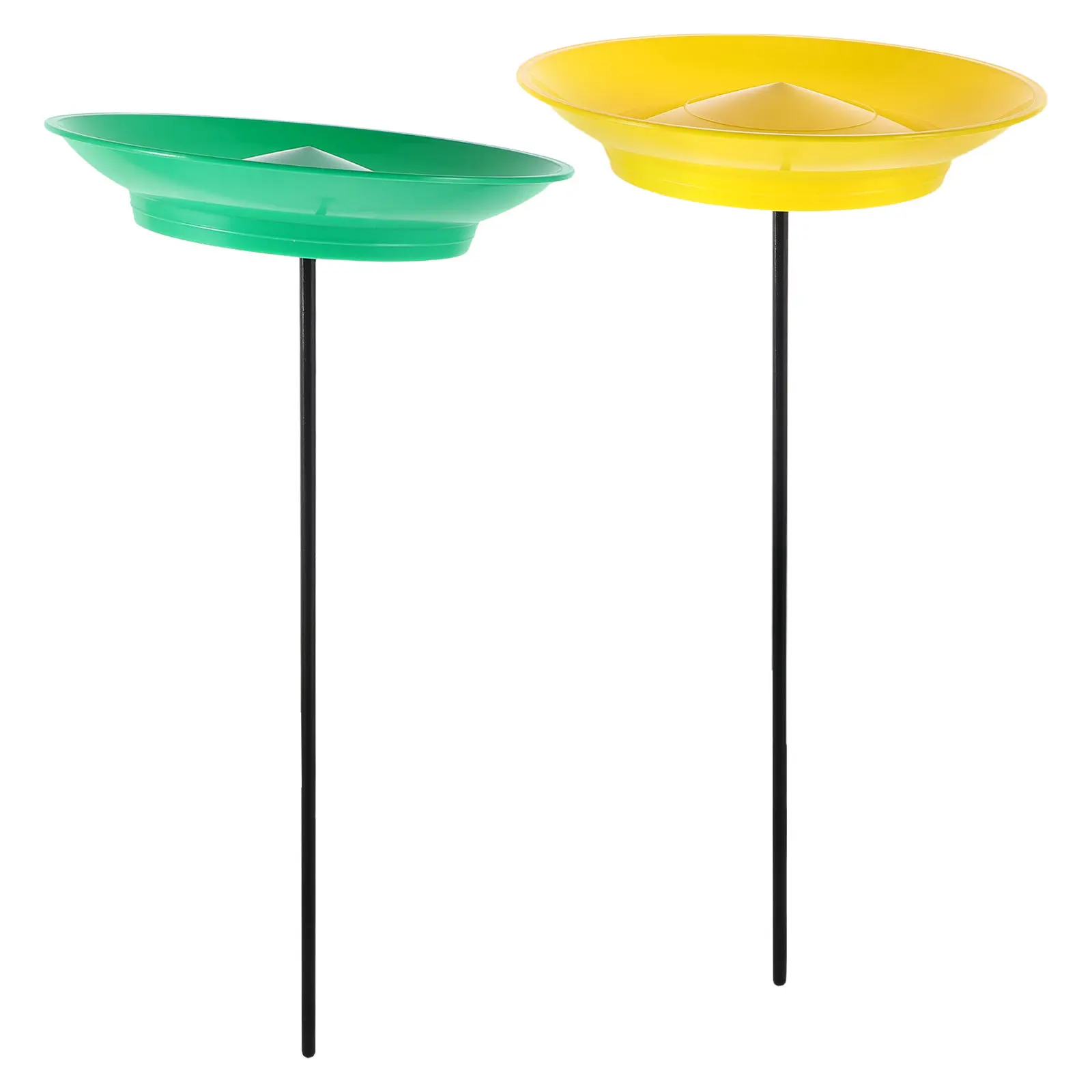 2Pcs Juggling Plates Skill Spinning Set Circus Entertainment Juggling Kit Beginners Clown Party Supplies