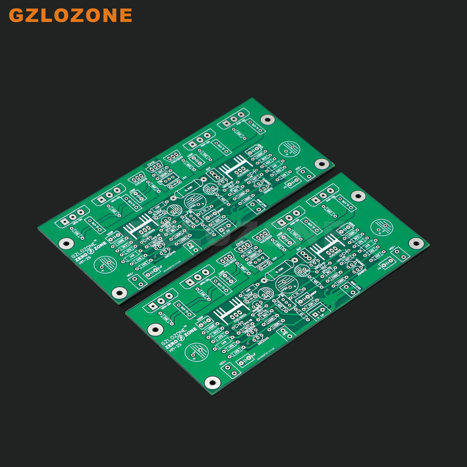 زوج واحد HM2S الفئة أ السلطة مكبر للصوت عارية PCB قاعدة على KELL-KSA50 أمبير