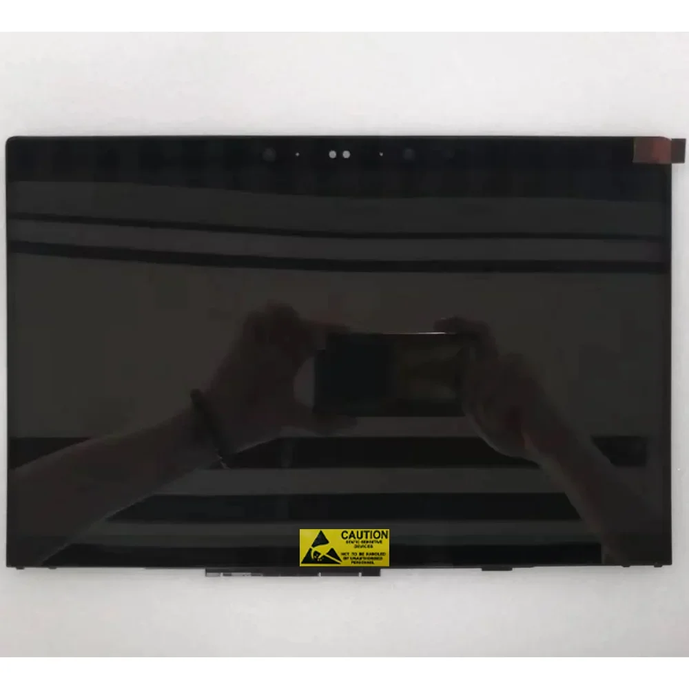 Dla HP Elitebook X360 1040 G5 G6 dotykowy ekran LCD zestaw naprawczy z ramką L42962-001 L42311-001 FHD