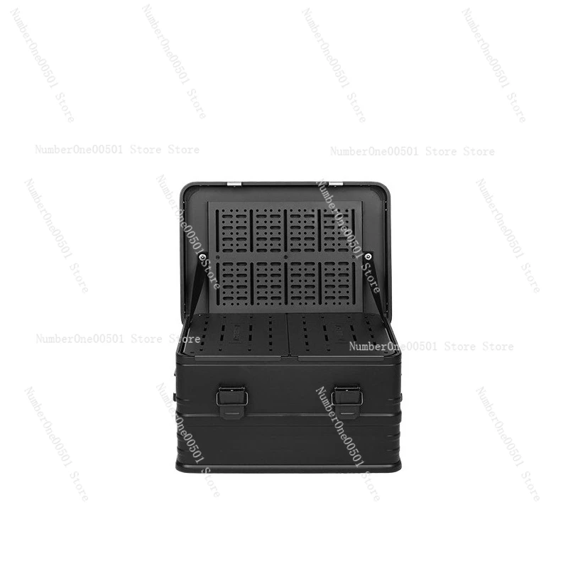 05 Series Tactical Aluminum Case Modular Organizer Box for Outdoor Gear Coffee