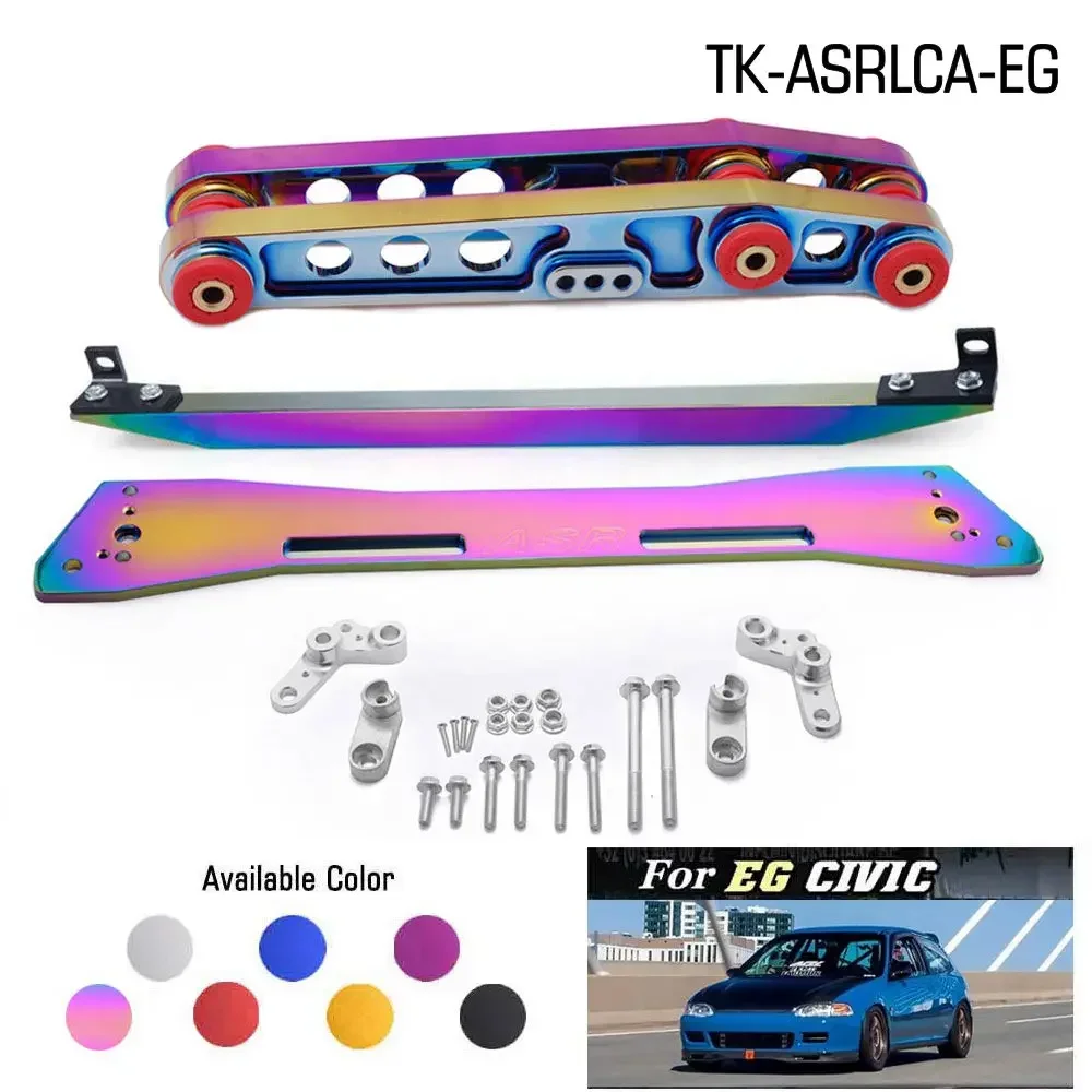 Rear Subframe EG 92-95 For Honda Civic + Lower Control Arms LCA EG + Lower Tie Bar EG With Original Sticker TK-ASRLCA-EG