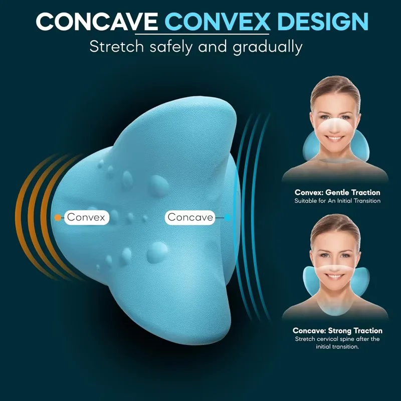 Neck Shoulder Stretcher Relaxer Cervical Chiropractic Traction Device Pillow For Side Back Stomach Sleeper Remedial Pillows image 6