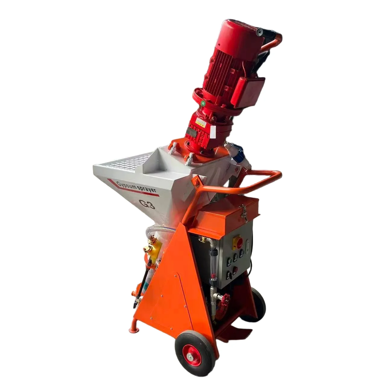 G3 Gypsum Sprayer Machine Dry Powder Automatic Mix Plaster Pump Mortar Wall Putty Spraying Construction Render Equipment