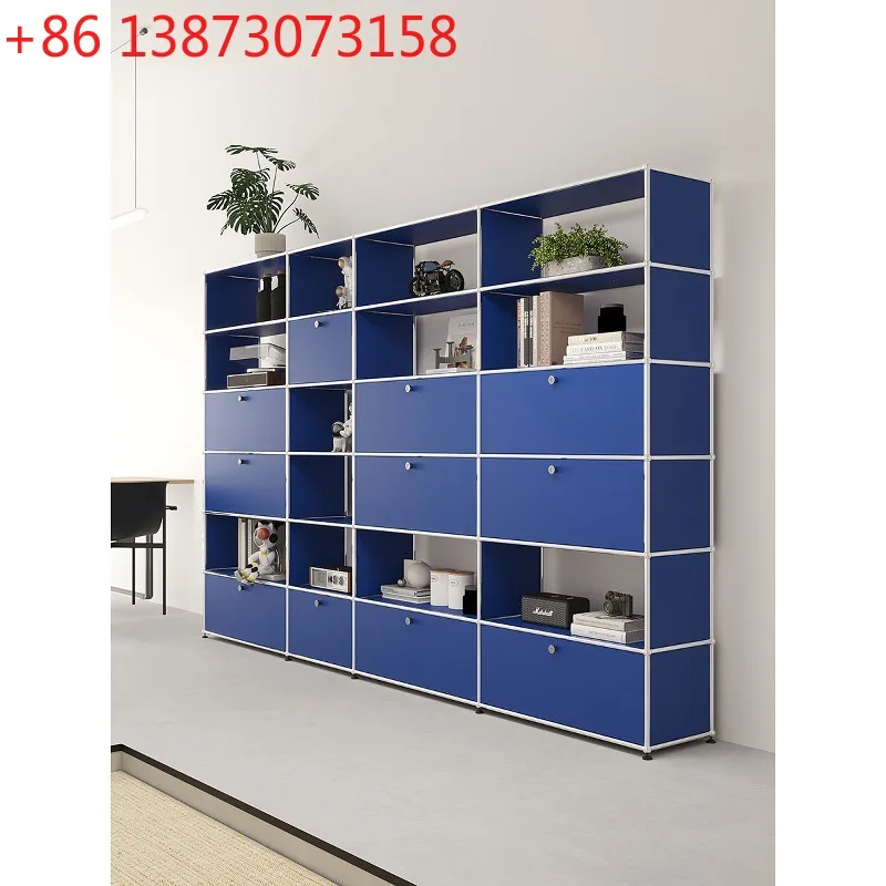 

Скандинавский предварительно обращенный шкаф для хранения из нержавеющей стали, настенный комбинированный сервант, подвижный сервант