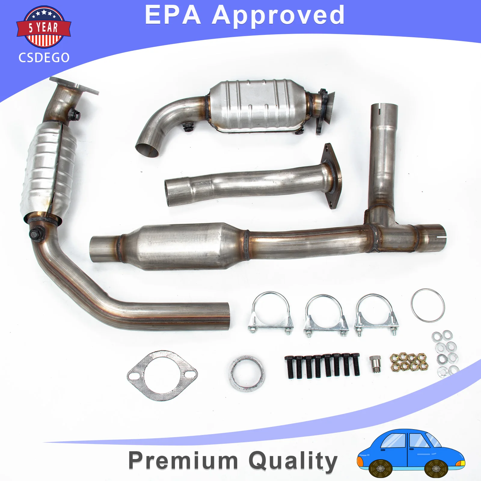 For 2009-2015 Chevrolet Express / GMC Savana 1500 2500 3500 Catalytic Converter