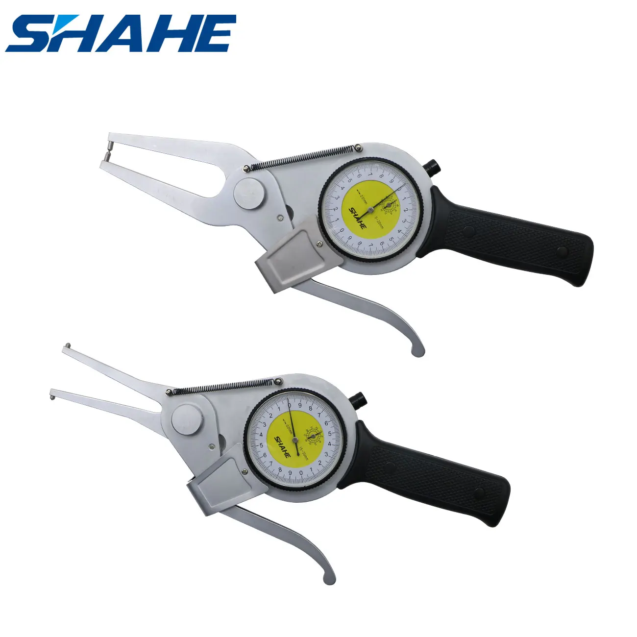 SHAHE 0.01mm Inside Outside Snap Gauge Dial Internal Caliper Gauge Inside Caliper Inside Outside Thickness Gauge