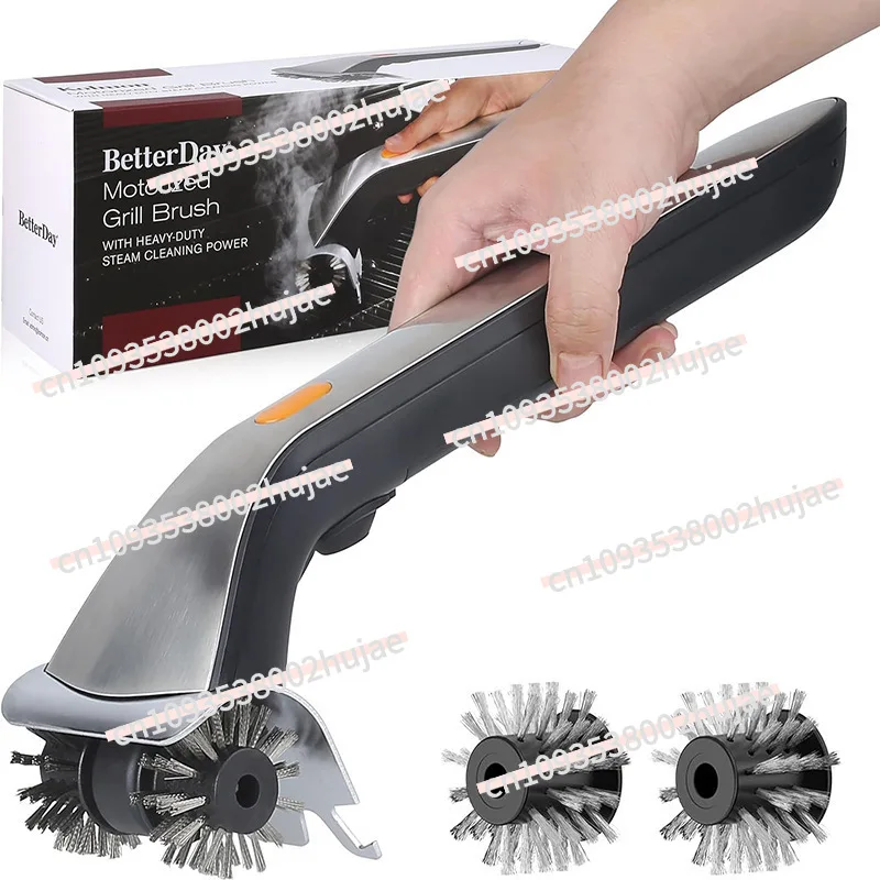 

Электрическая паровая щетка для барбекю, инструмент для чистки барбекю из проволоки из нержавеющей стали, для грилей и аксессуаров для гриля