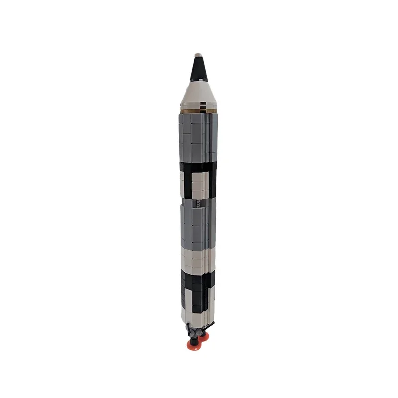 Gemini Titan Rocket MOC-34453 Saturn V scale Building Block Kit Military Space Launch Vehicle Display Brick Model DIY Kid Toy