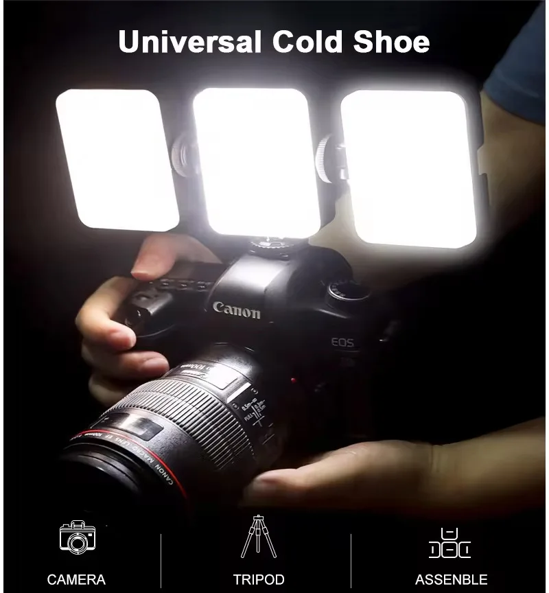 Mini Portable LED Video Selfie Fill Light Beauty Soft Light Mobile Camera Pocket Adjustable LED Live streaming Fill Lamp