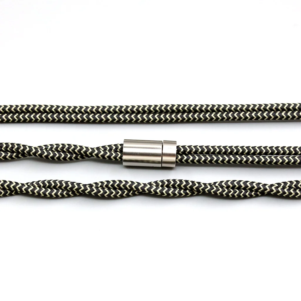 2 Core 2.8mm Litz OFC Earphone Shield Braided Sleeve Cable For Sennheiser HD800 HD800s HD820s HD820 Dharma D1000 LN008062