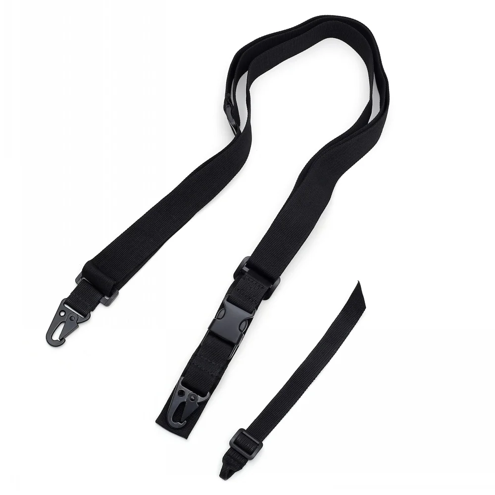 Gun Sling 3 Point Shoulder Strap Outdoor Sports Hunting Accessories Airsoft Adjustable Three Point Rifle Strapping Belt Gun Rope