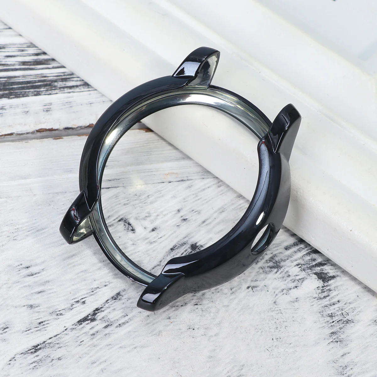 

Anti-Drop Tpu Watch Case Black Durable Protective Shell For 3 Full Coverage Protector Smart Accessory