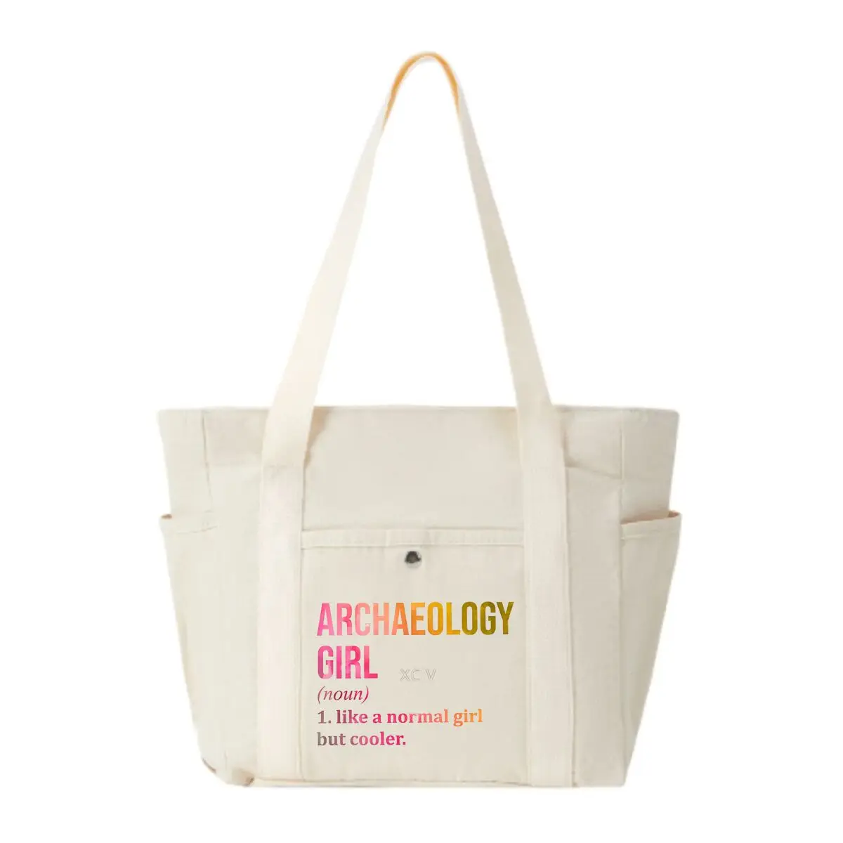 

Archaeology Girl крутая цитата искусства Легкая сумка через плечо с несколькими карманами для работы