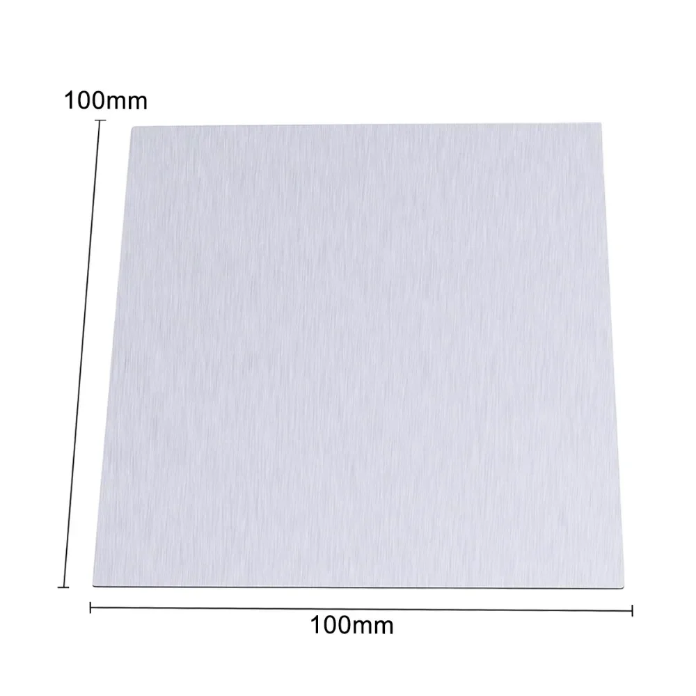 1pc 1mm 1.5mm 2mm Thickness Zinc Zn Sheet Plate Metal Foil High Purity 7.14 g/cc For Science lab material customize