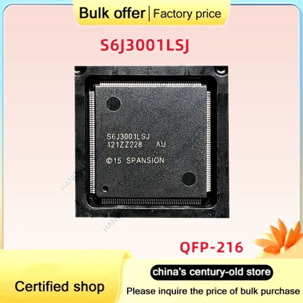 Brand new original S6J3001LSJ Automotive dashboard CPU chip IC QFP216