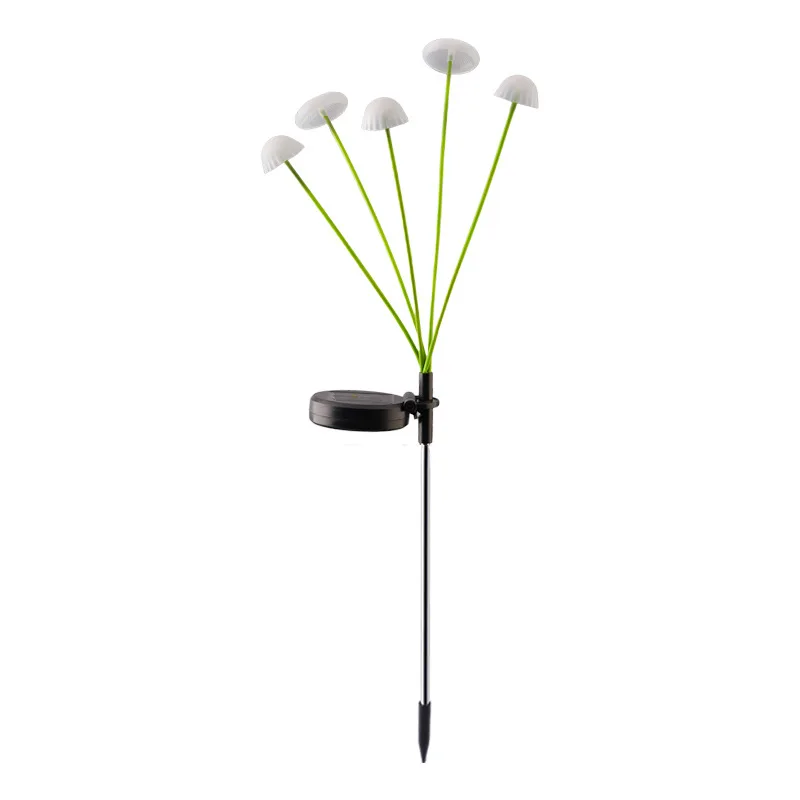 Solar Mushroom Light Outdoor Waterproof Intelligent Solar Garden Light for Villa Garden Courtyard Park Decoration Lamp