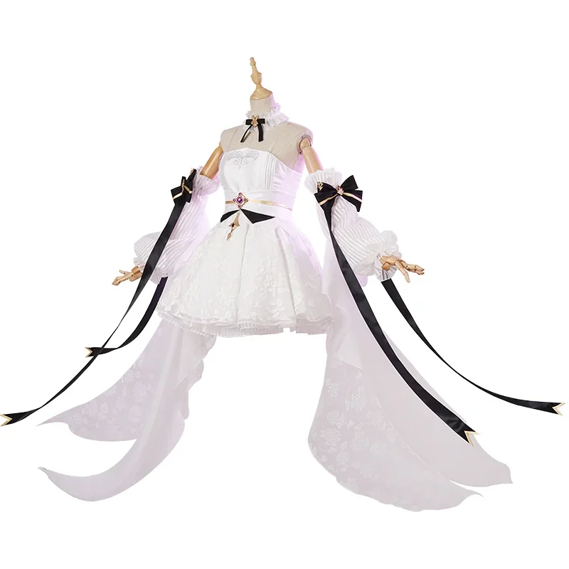 Game Azur Lane Santiago Unicorn Wedding Dress Women Cute Cosplay Costume Halloween Carnival Uniforms Fancy Outfits Custom Made 6