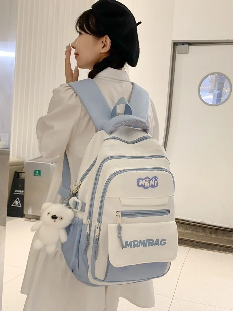 mochila-escolar-azul-de-gran-capacidad-rouje-dsyle-para-ninas-estudiantes-con-tirantes-acolchados-estilo-universitario
