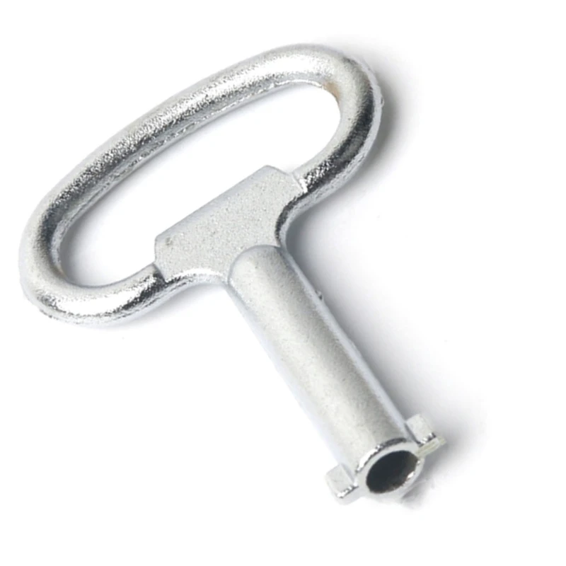 Zinc Alloy Electrical Cabinet Key Universal Square Round Key Plumbing Key Distribution Box Valves Key Tool