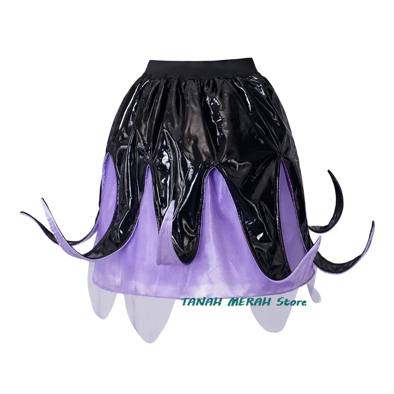 Ursula Cosplay Costume Adult Skirt Outfits Halloween Carnival Party Disguise RolePlay Gifts Suit For Girls Women