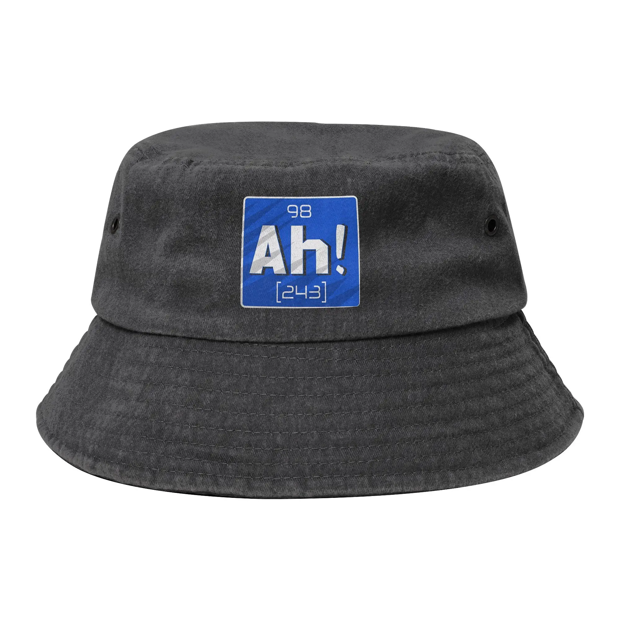 TABLE AH THE ELEMENT OF SURPRISE  Bucket Hats  Distressed Denim Field Hat Packable for Camping Fishing Caps Dropshipping