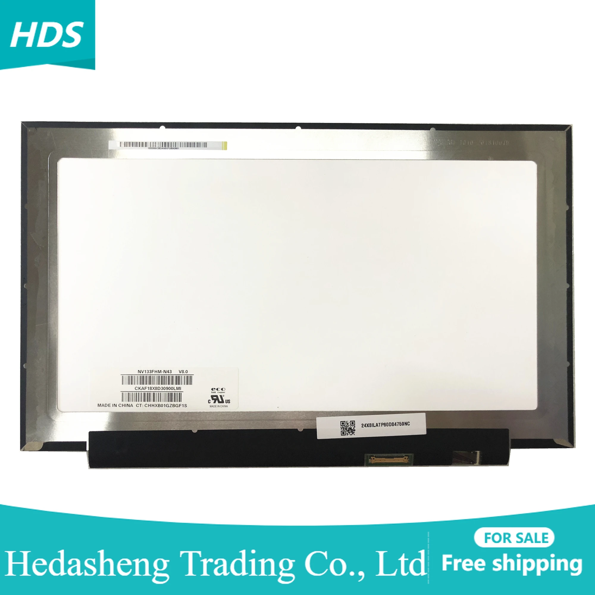 

NV133FHM-N43 V8.0 13.3Inch EDP 30 pins 1920*1080 60Hz IPS with No Screw Holes Laptop Lcd Screen