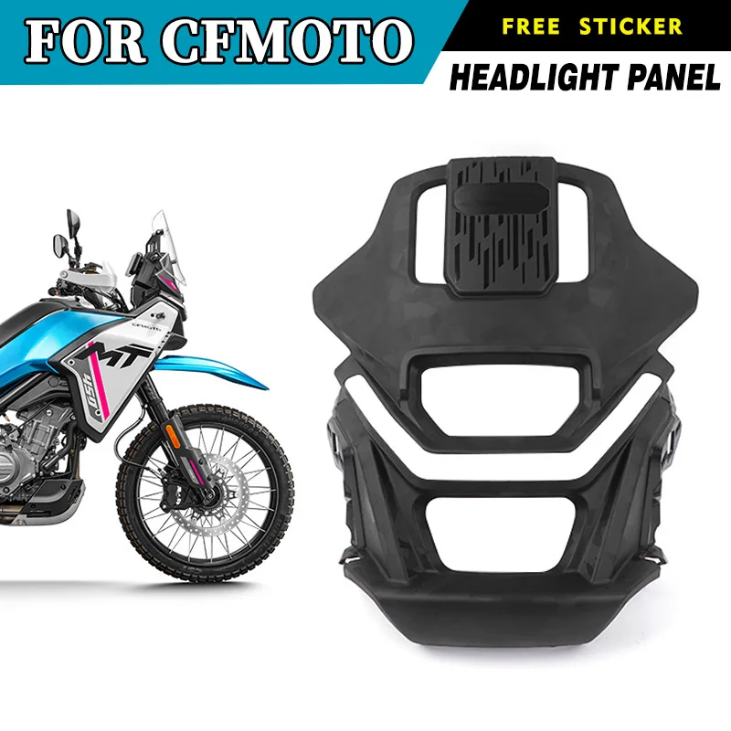 

For CFMOTO 450MT Headlight Panel CF Moto 450 MT Headlight Fairing Guard Head Lamp Housing Panel Original Plastic Parts