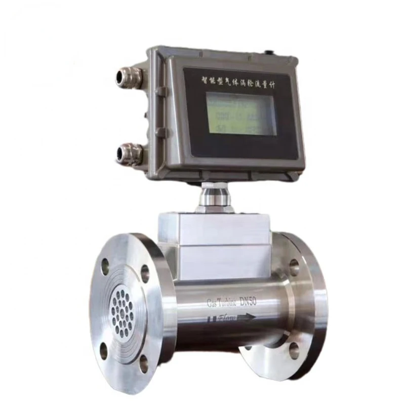 

DN50 gas flow meter/air turbine flowmeter