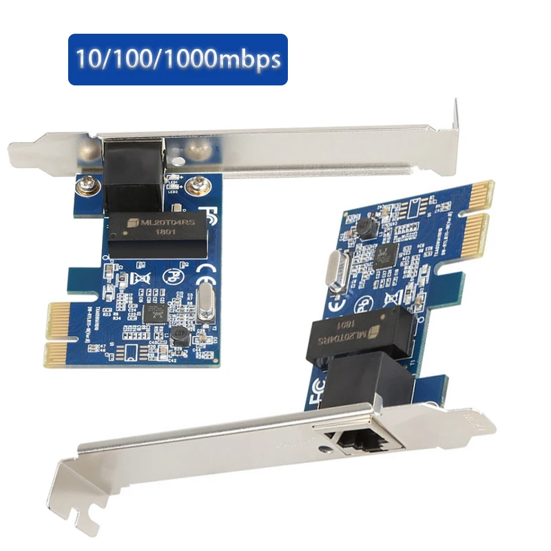 LAN Extensor RJ-45 LAN Adapter Gigabit PCI-E Network Card Fast Ethernet Lan card PCIE to Ethernet Network adapter dock station