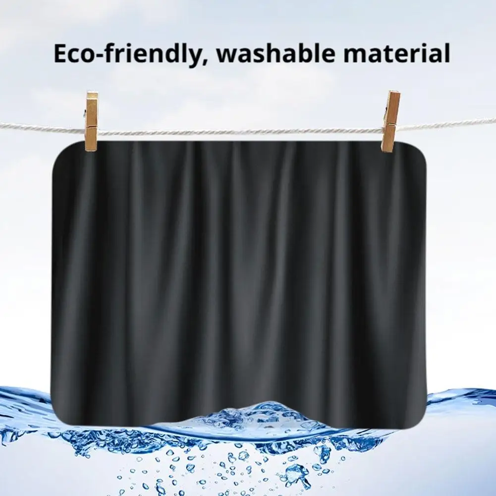 Track-Mounted Car Side Window Sunshade UV Heat Block Privacy Curtain For Rear Seat Blackout Shade Accessories view 6