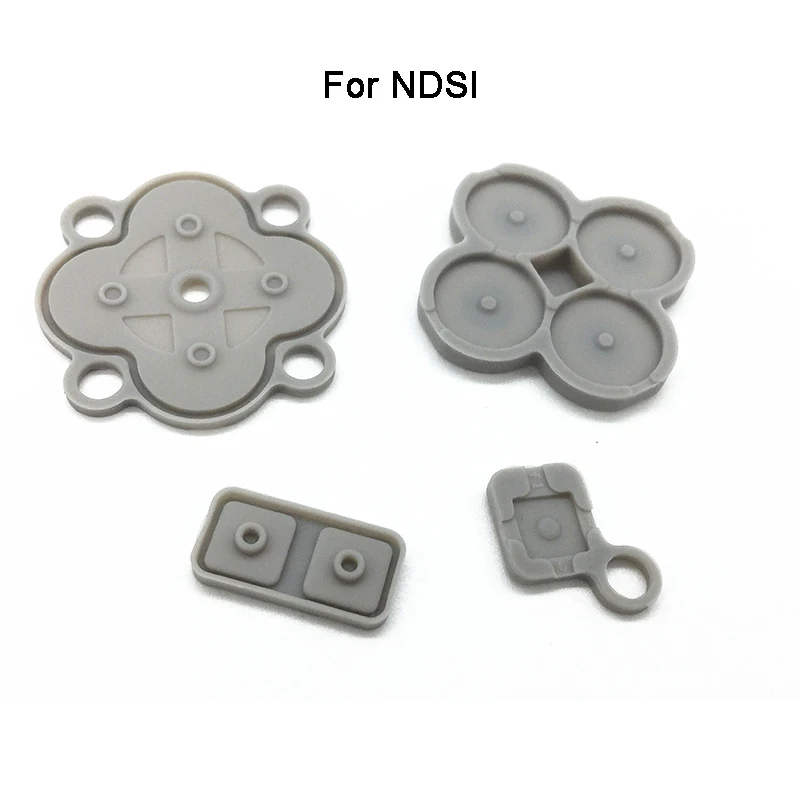 

YuXi 1SET For NDSI Conductive Adhesive Buttons Replacement Controller Silicone Conductive Rubber Pad Key Pads Button Rubber Mat