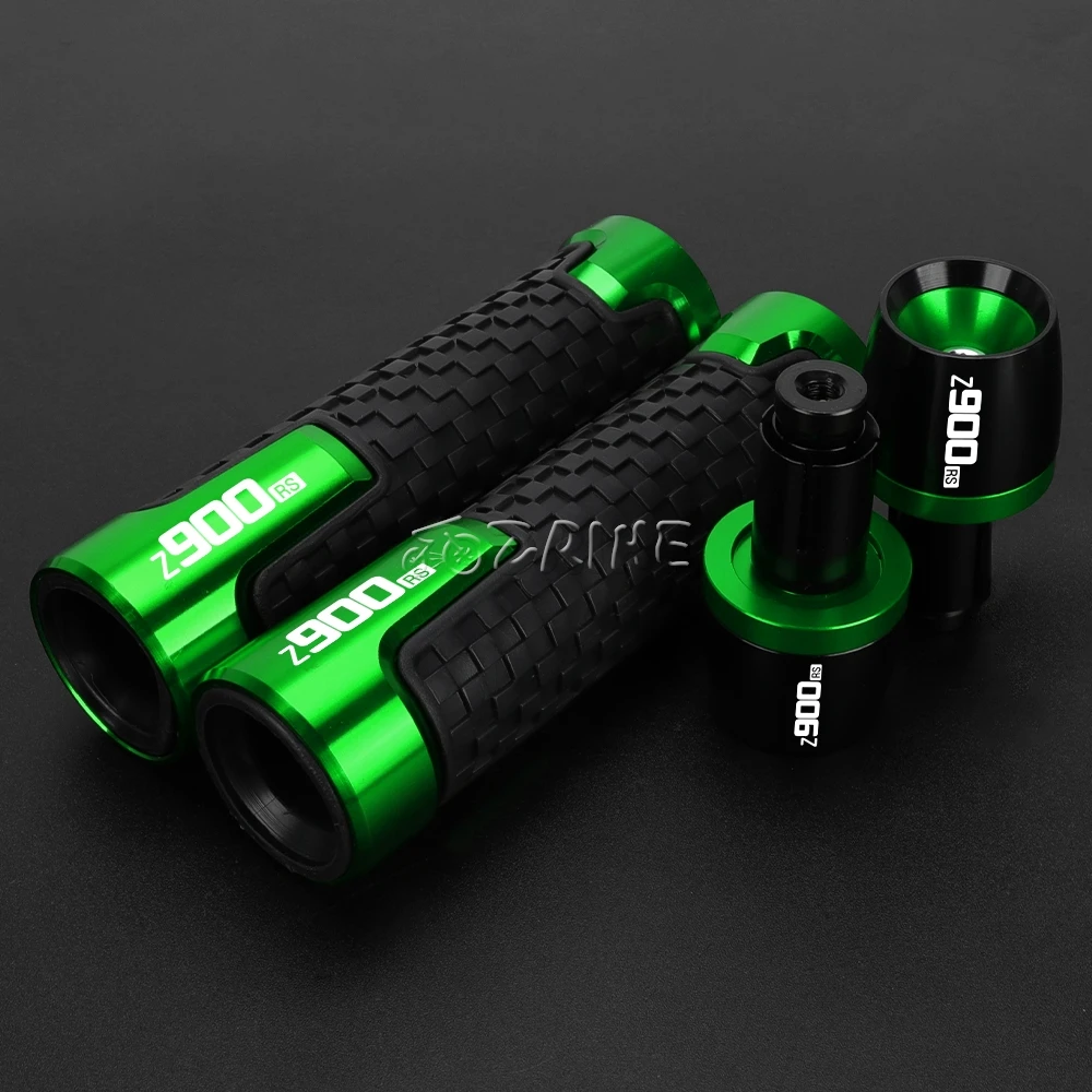 

For KAWASAKI Z900RS Z 900RS Z900 RS 2018 2019 2020~2025 2024 2023 Motorcycle Handlebar Grips Ends Plug Slider Caps Accessories