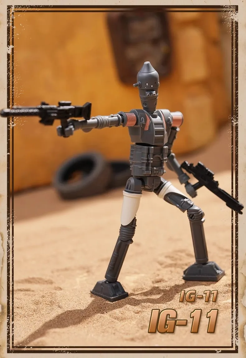 뉴 블로키즈 블라인드 박스 스타워즈 스타 에디션 No.1 미스터리 박스 애니메이션 피규어 바운티 투어 커스텀 오너먼트 컬렉션 토이 생일 선물