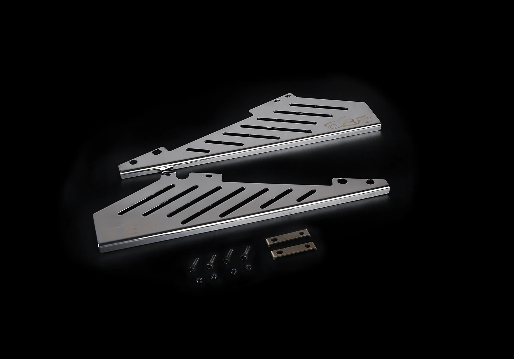 루오판 원격 조종 자동차 BAHA 5B 스테인리스 스틸 사이드 패널 키트는 HPI BAJA 5B 모델에 적합합니다