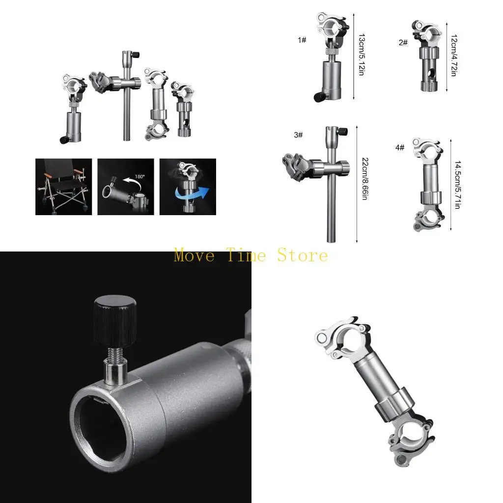 92me صيد قضيب حامل برج البرج الطعوم حامل الصيد كرسي صيد الجبل المظلة #1