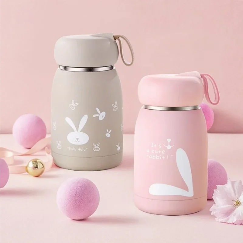 Cup Stainless Steel kid Thermos bottle For water Thermo Mug Cute Thermal vacuum flask child Tumbler