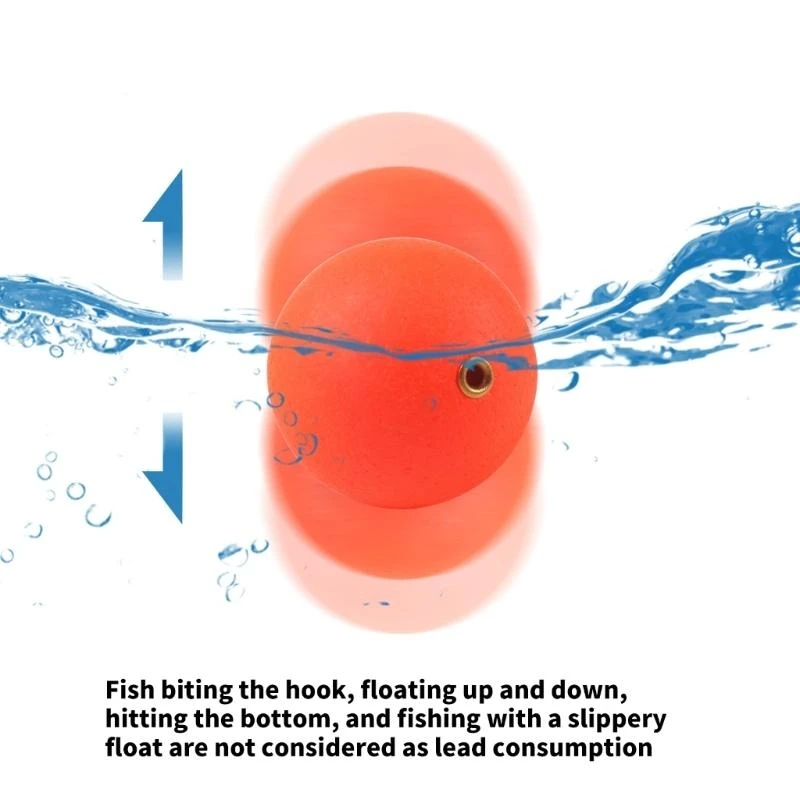 

60Pcs/set Fishing Bobber Float Fishing Float Bobbers Strikes Indicators Fishing Float Round Fly Fishing Bobber Tackle