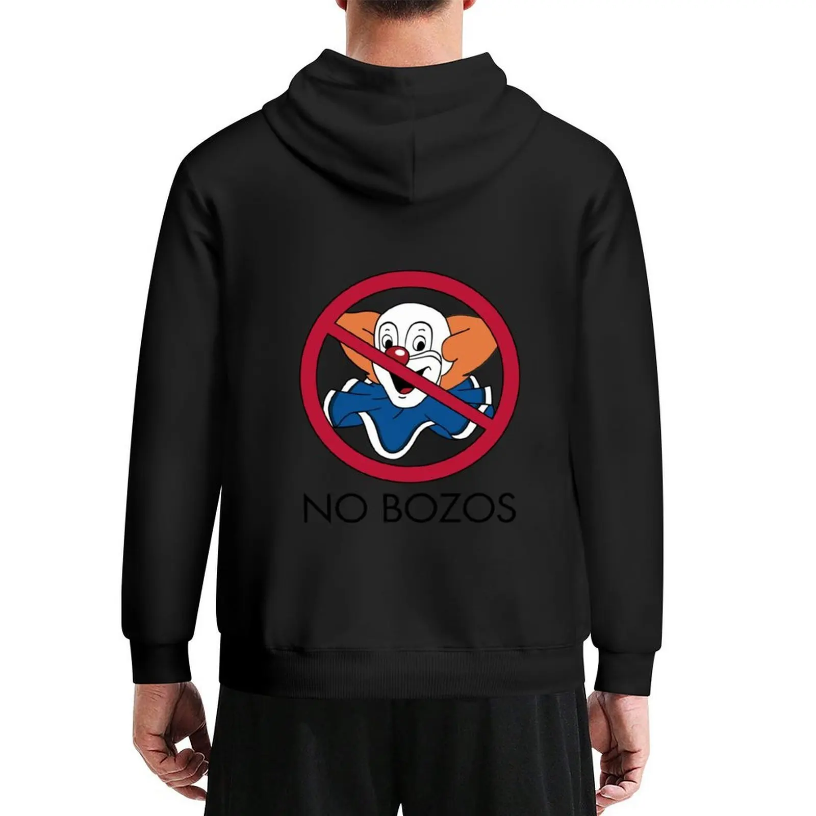 

No Bozos Hoodie fashion men anime clothing winter clothes mens clothing hoodies for men