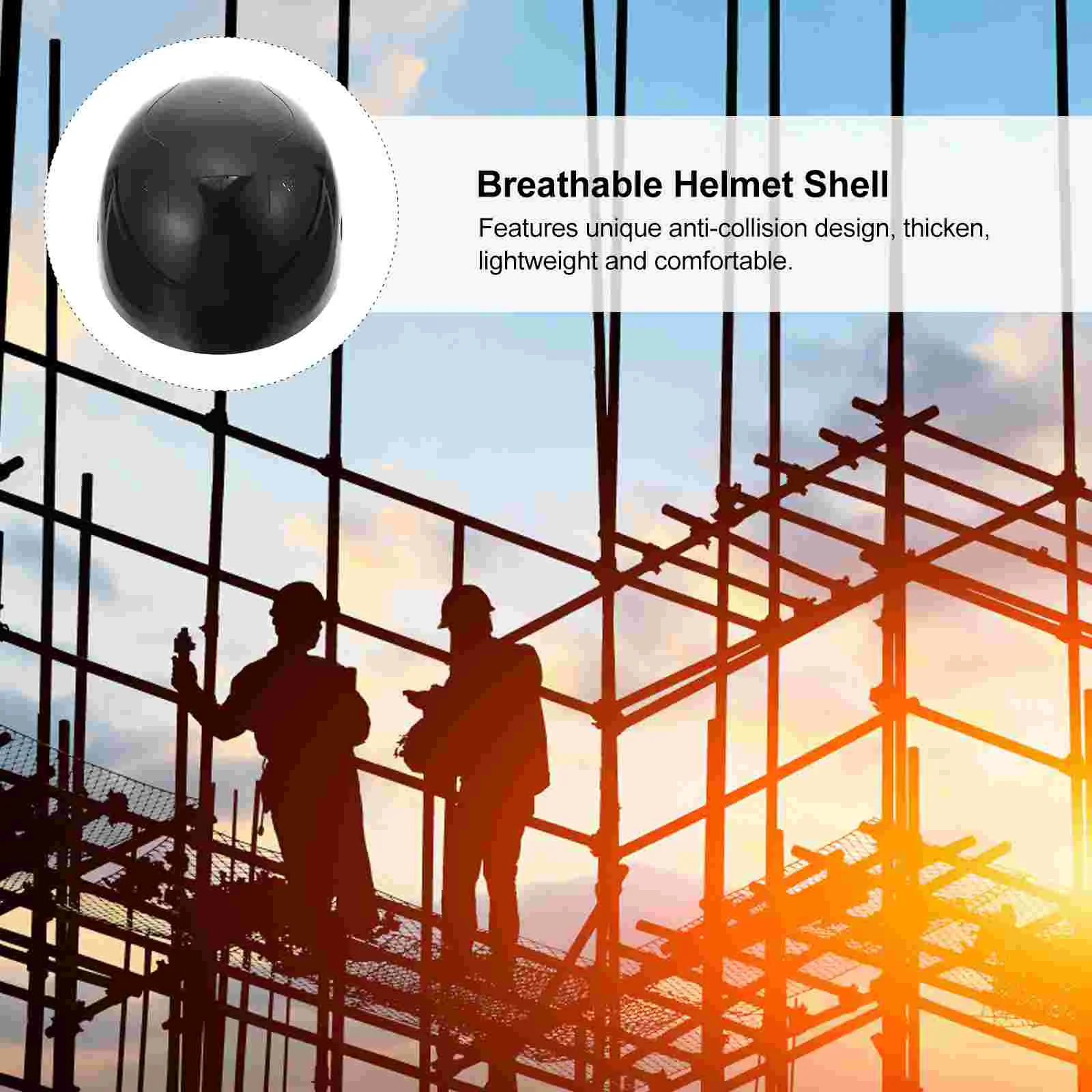 Shell Women\'s Breathable Hat Protective Worker Safety Hats Supply Polyethylene Abs Material Anti-collision Crane