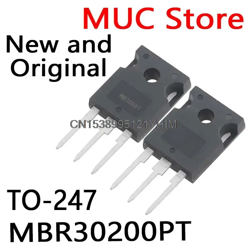 5PCS New and Original TO-247 MBR30200 MBR30200PTG 40A 100V Schottky diode MBR30200PT