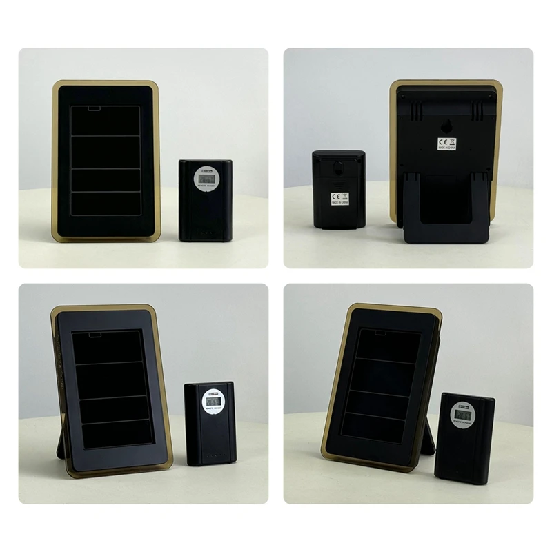 

Weather Station Digital Clock Thermometer Hygrometer Weather Forecast Wireless Touch Screen Weather Monitoring